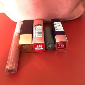 Lipsticks - Estee, Bite, Colourpop etc